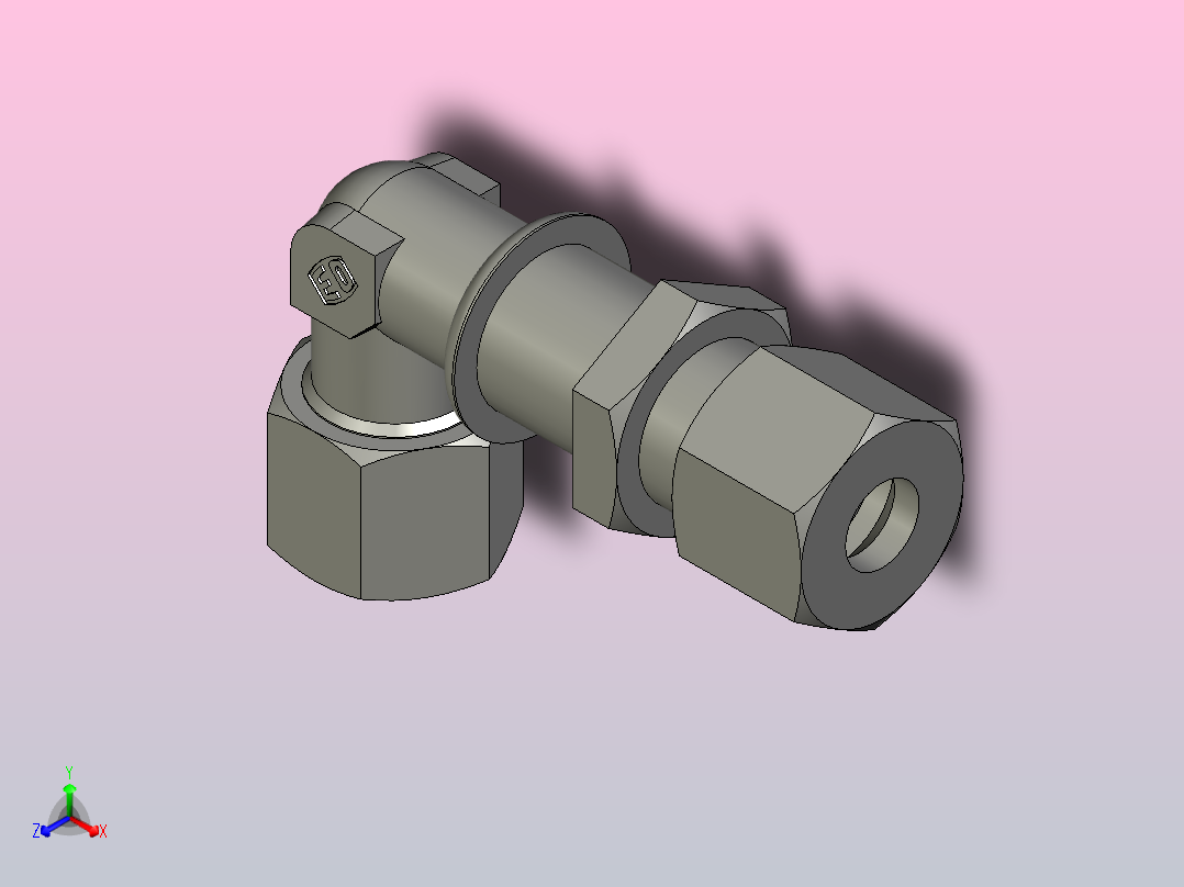 EO舱壁弯头WSV10SCF(16).stp主视图