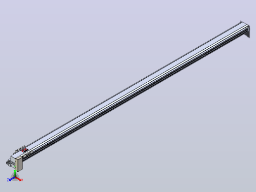 皮带直线轴半封闭可选导轨TPA-HNB-120D-110-L3000-RP-C-P40-N3