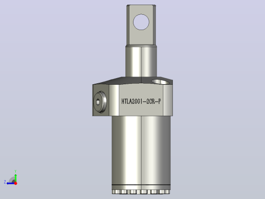 HTLA2001-2CR-P油压复动旋转夹紧器右视缩略图