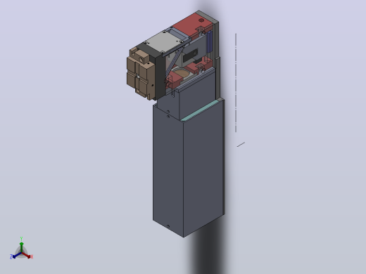 CCD影像系统设备正等轴测缩略图