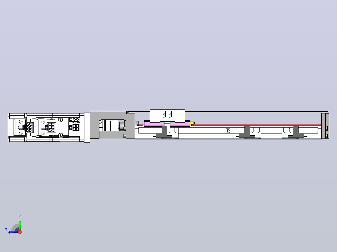 KK模组KK50-250A1-F0 行程167mm右视图