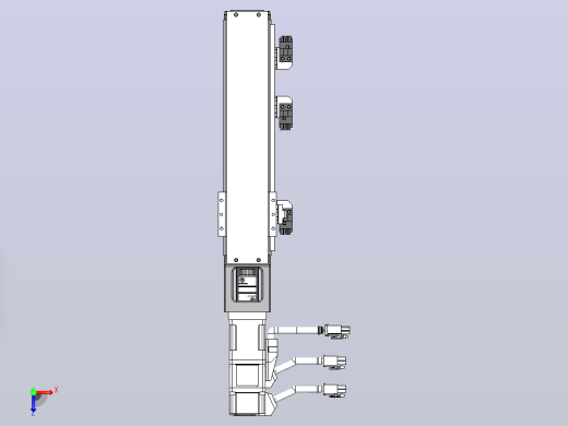KK模组KK50-250A1-F0 行程167mm俯视缩略图