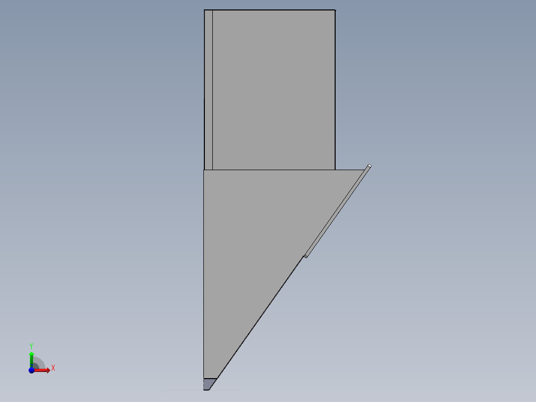 侧吸式油烟机sw16可编辑前视图