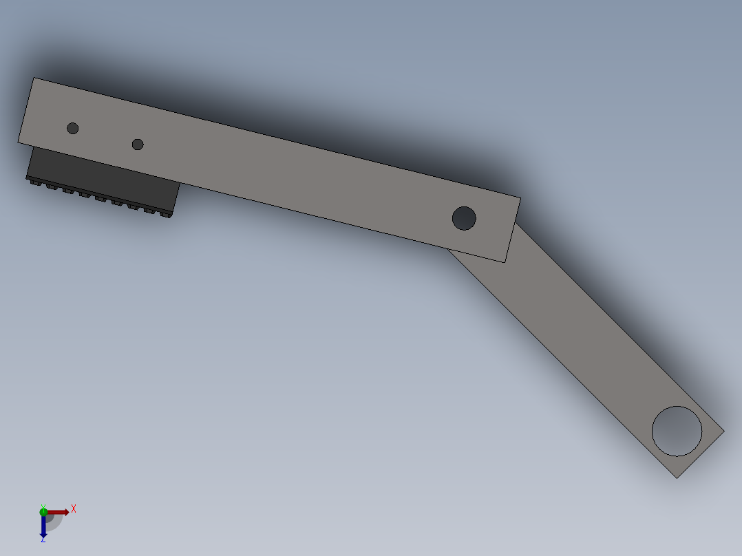 机器猴3D模型俯视图