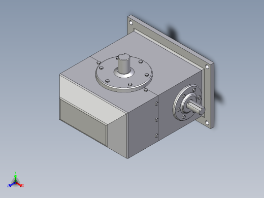 3_Inventor蜗轮蜗杆减速器