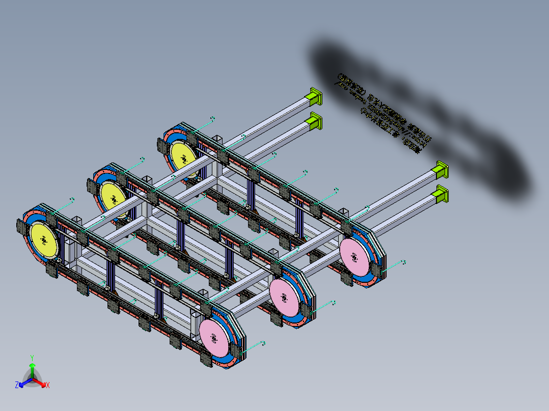 A4_环形挂件旋转立体涂装生产线SW2018