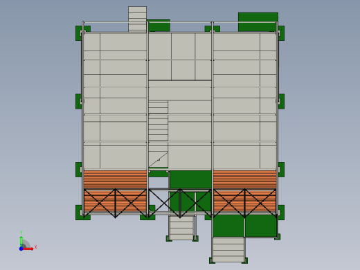 替代海运集装箱回国前视缩略图