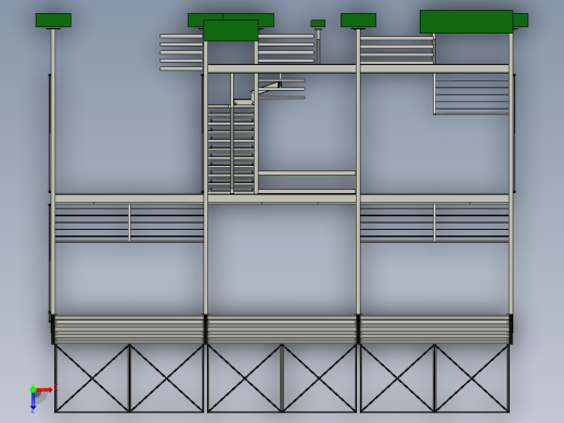 替代海运集装箱回国俯视缩略图