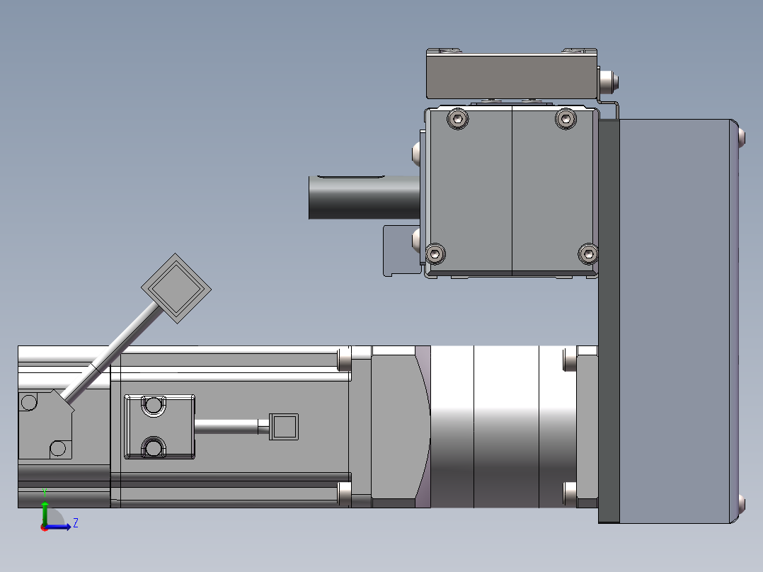 欧规同步带GTB65-RDT-400W左视图