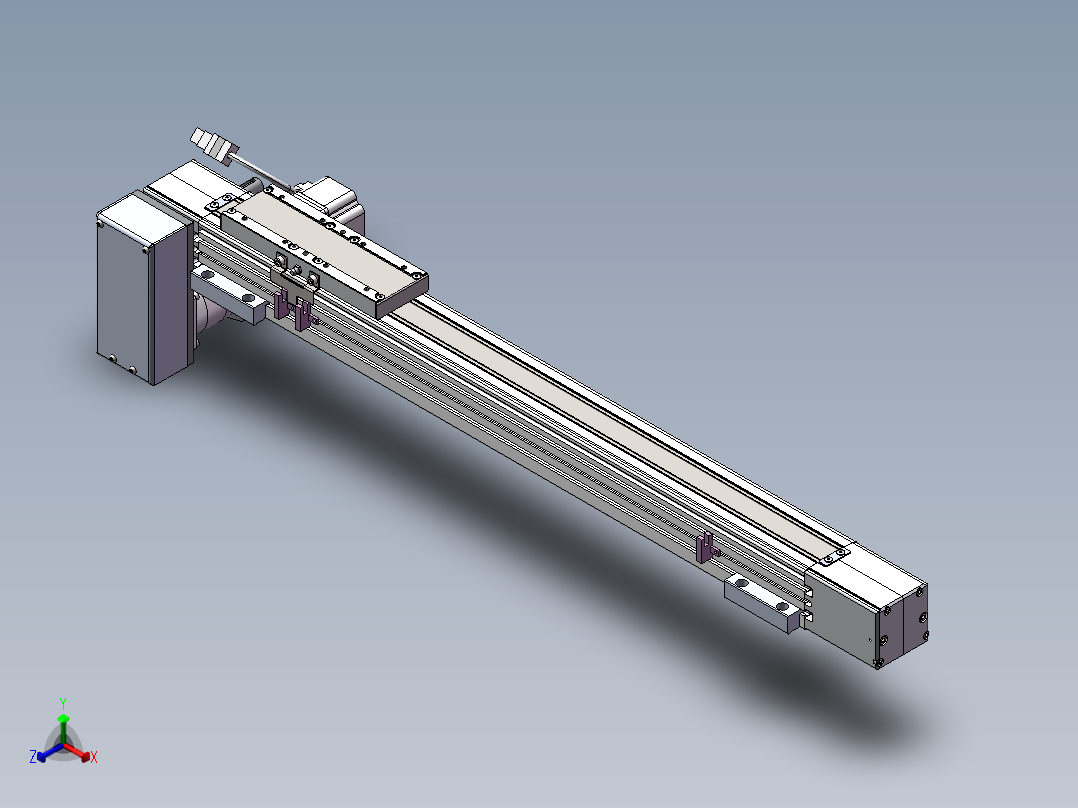 欧规同步带GTB65-RDT-400W正等轴测图