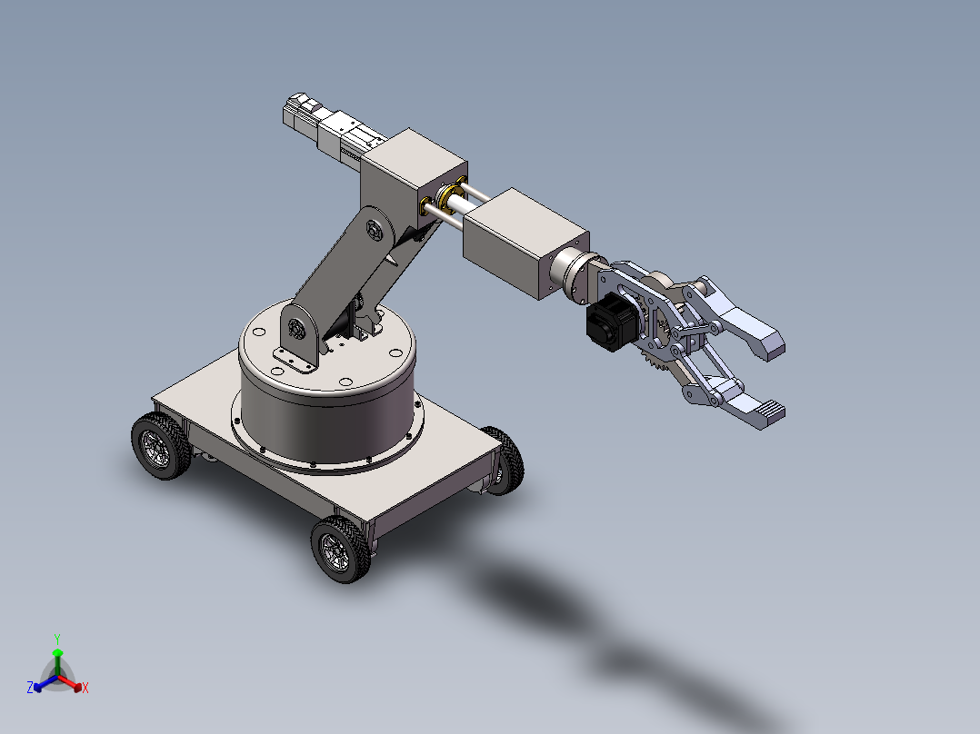 轮式机器人三维SW模型=1181645==200