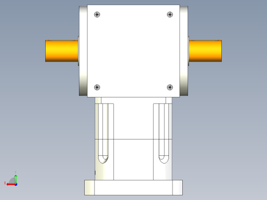 换向器PW170双轴 PGH142-L1 35-114.3-200-M12.stp后视缩略图