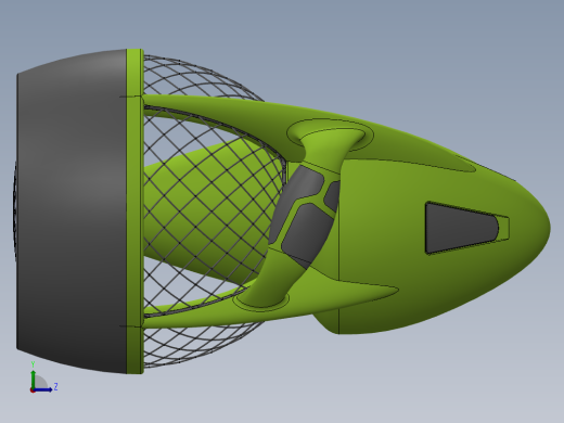潜水器 水下机器人左视缩略图