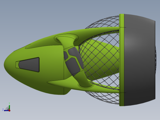 潜水器 水下机器人右视缩略图
