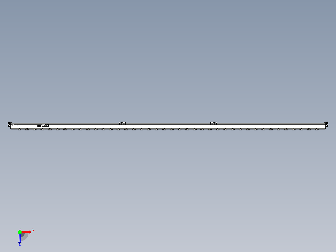 基恩士SJ-H252V_kc图纸模型俯视图