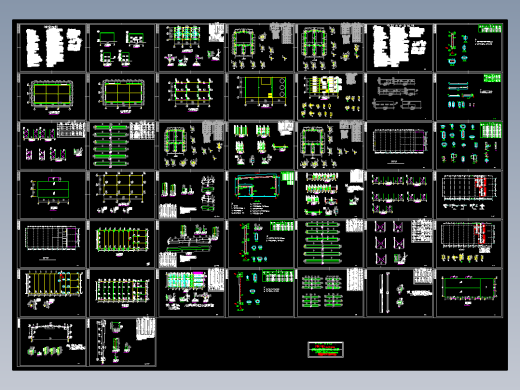 轻钢结构二层车展厅