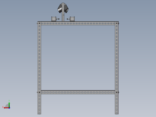 停车场模型后视缩略图