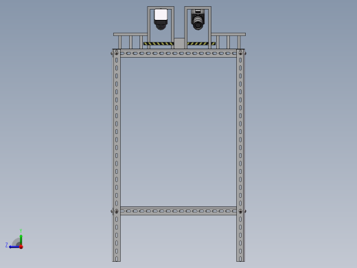 停车场模型右视缩略图