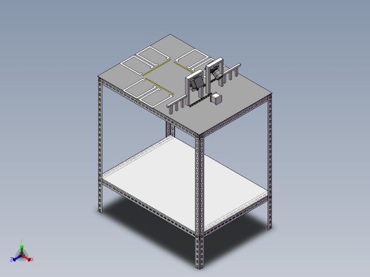 停车场模型正等轴测缩略图