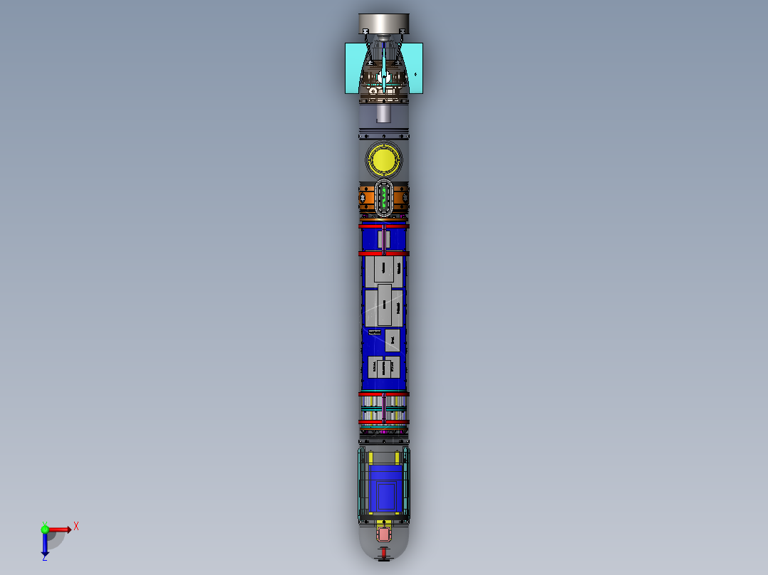 原稿=AUV+水下机器人50Kg俯视图
