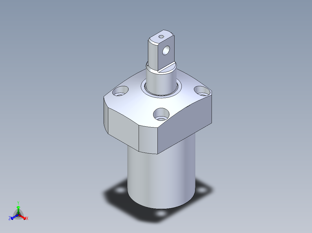 KOSMEKLT0400-Gx-P多系列多零件图纸模型多系列多零件图纸模型主视图
