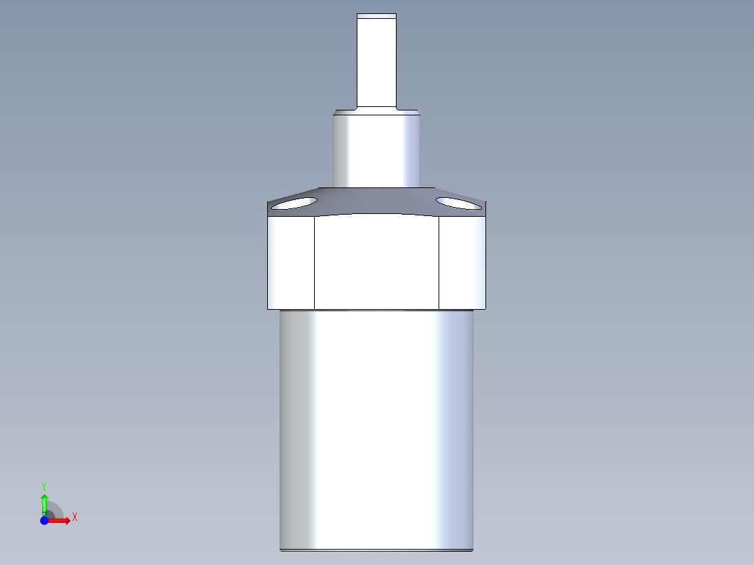 KOSMEKLT0400-Gx-P多系列多零件图纸模型多系列多零件图纸模型前视图