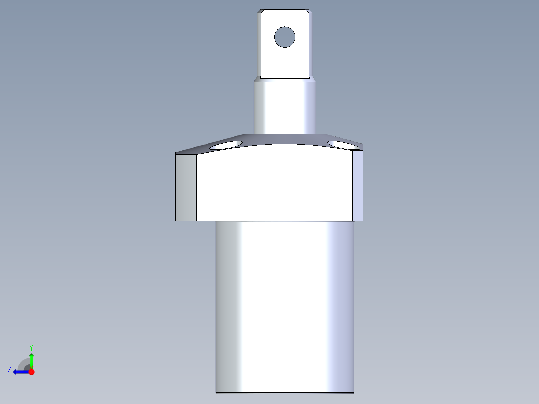 KOSMEKLT0400-Gx-P多系列多零件图纸模型多系列多零件图纸模型右视图