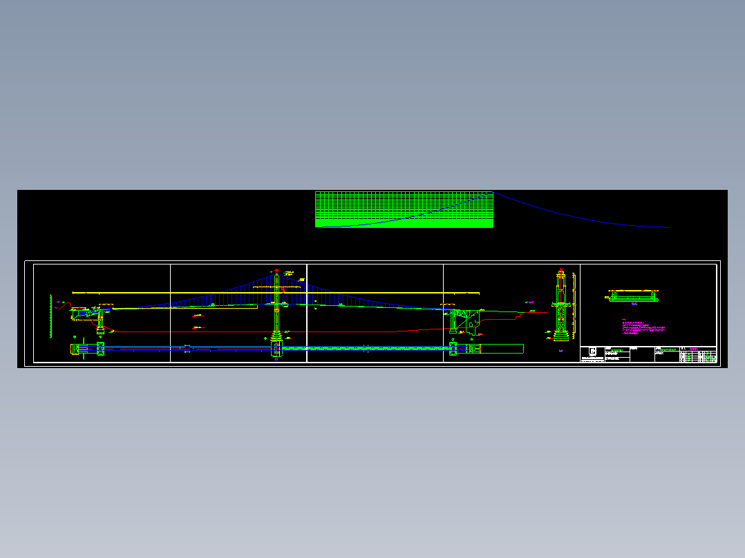 顺昌潘坊悬索桥125+125m独塔