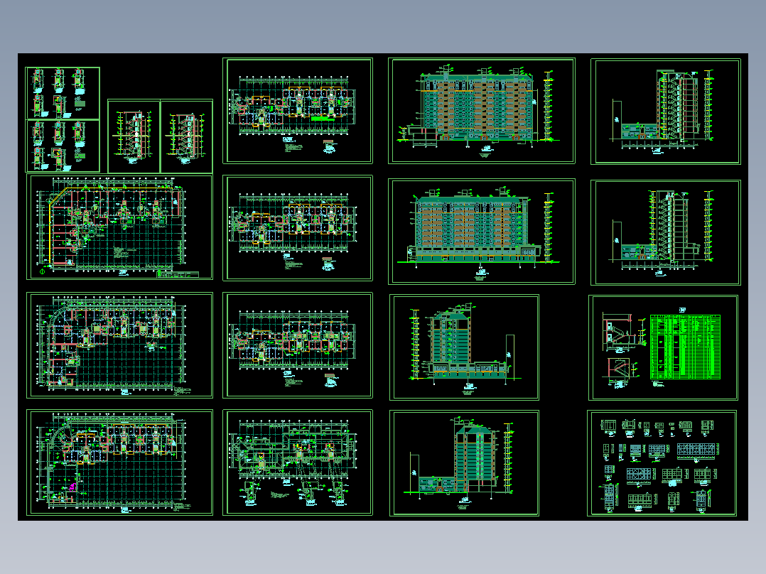 某高层住宅楼全套图