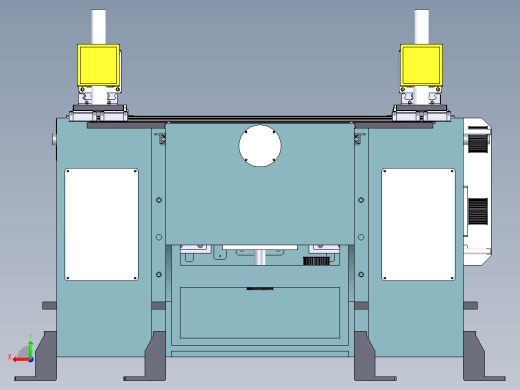 三次元冲床机械手sw11后视缩略图