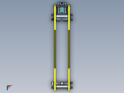 三次元冲床机械手sw11俯视缩略图