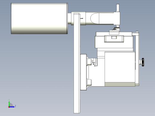 锂电池模组输出电极双线束超声波焊接夹具左视缩略图
