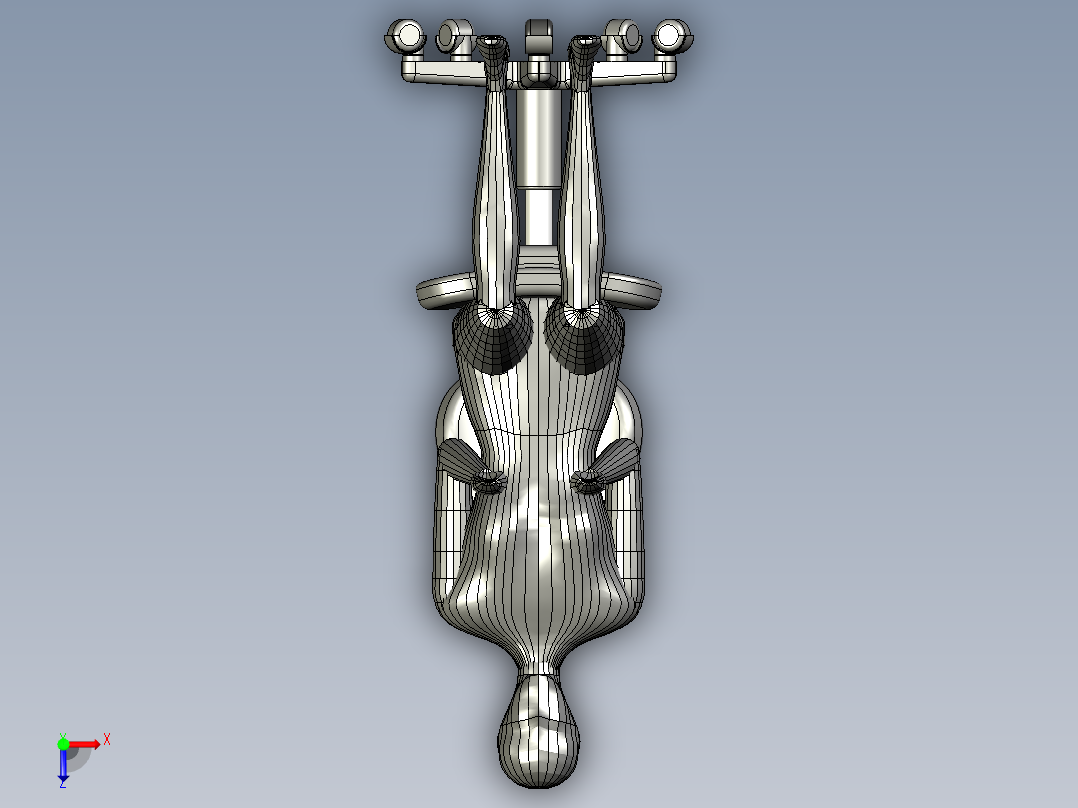 人体模型(44)俯视图