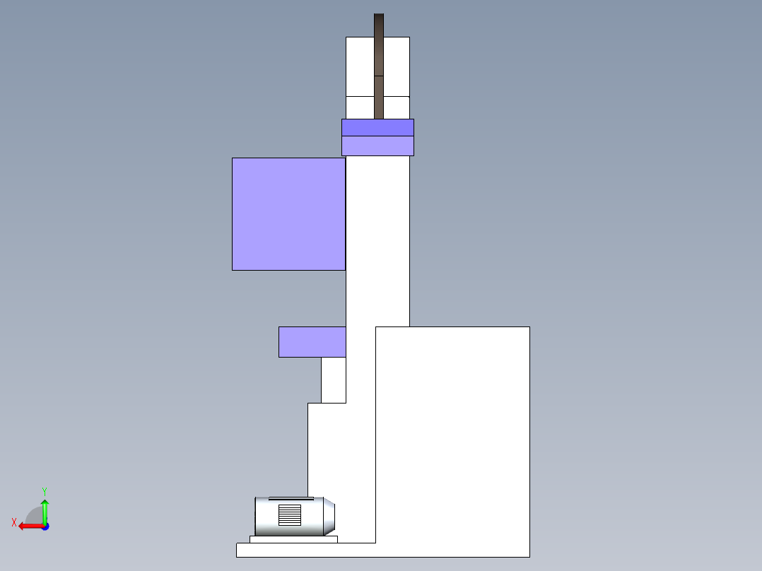 B2004257-CM240Z 电火花线切割机后视图