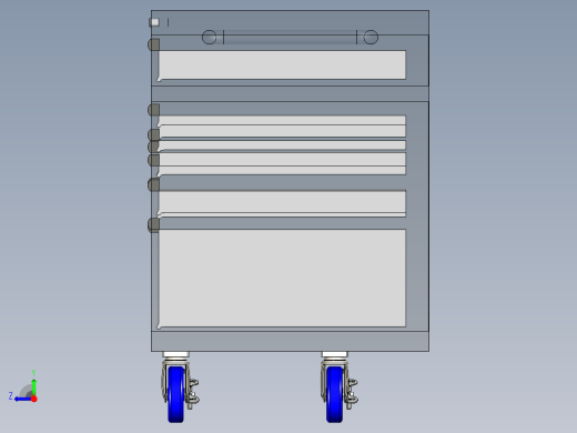 B2004484-10抽屉移动工作台 工具箱右视缩略图
