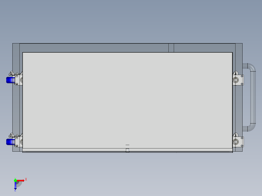 B2004484-10抽屉移动工作台 工具箱俯视图