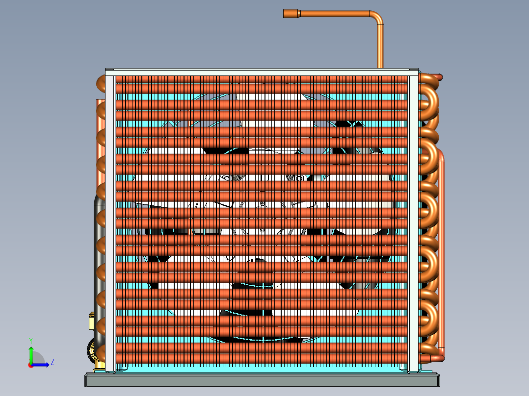 A3004127-冷凝机组左视图