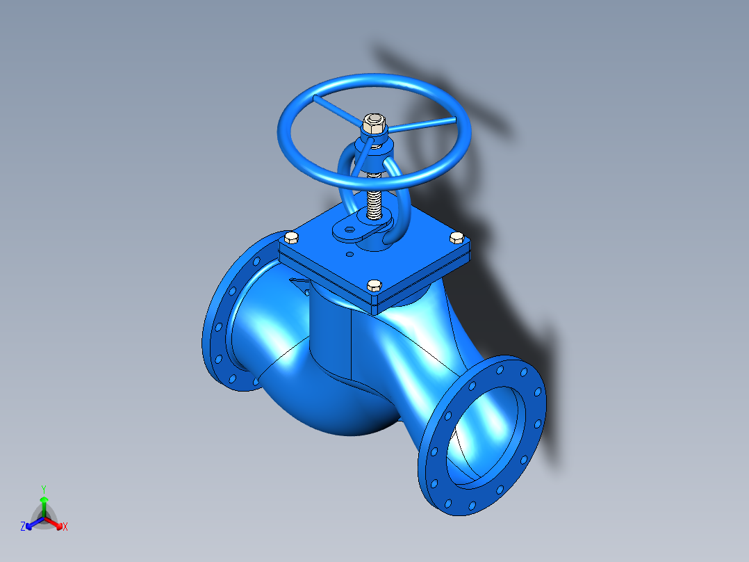 船用铸钢截止（止回）阀DN250-PN10-AS