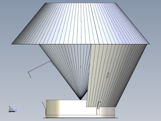 锥形雨帽左视缩略图