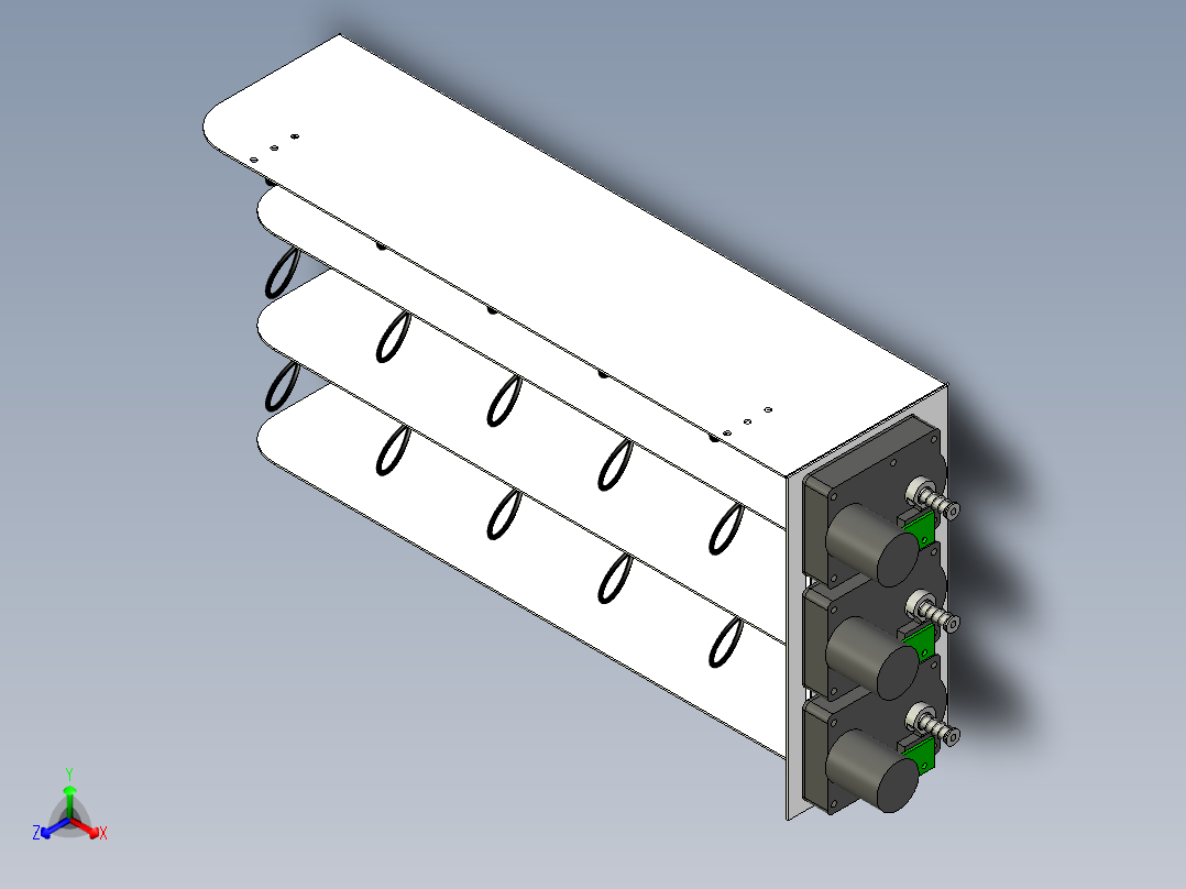 无人售卖机货道