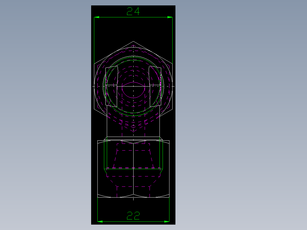 PARKER管接头EO Bulkhead elbow WSV10SMS(16)_left