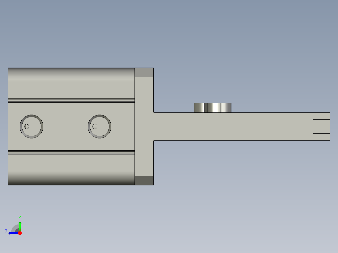 24L型线夹装配右视图