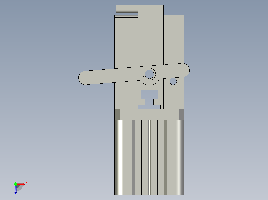 24L型线夹装配俯视图
