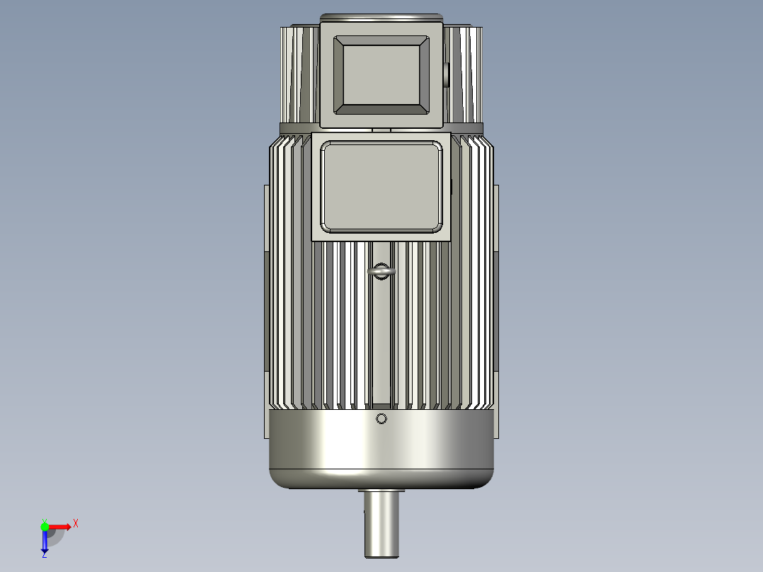 YZR355L1电动机俯视图