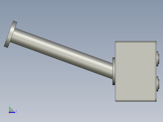 YWP200K4-09-09-00按钮盒组件(下料贴胶)左视缩略图