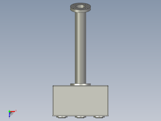 YWP200K4-09-09-00按钮盒组件(下料贴胶)俯视缩略图