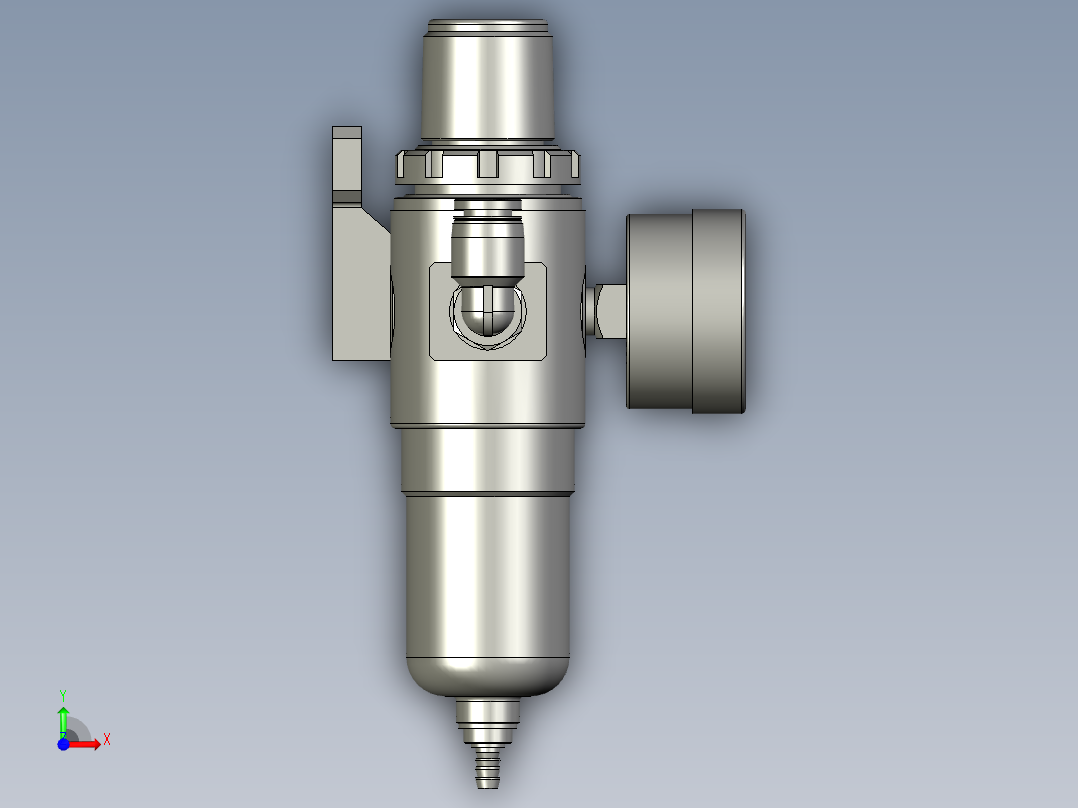 AFC20001油水分离器前视图