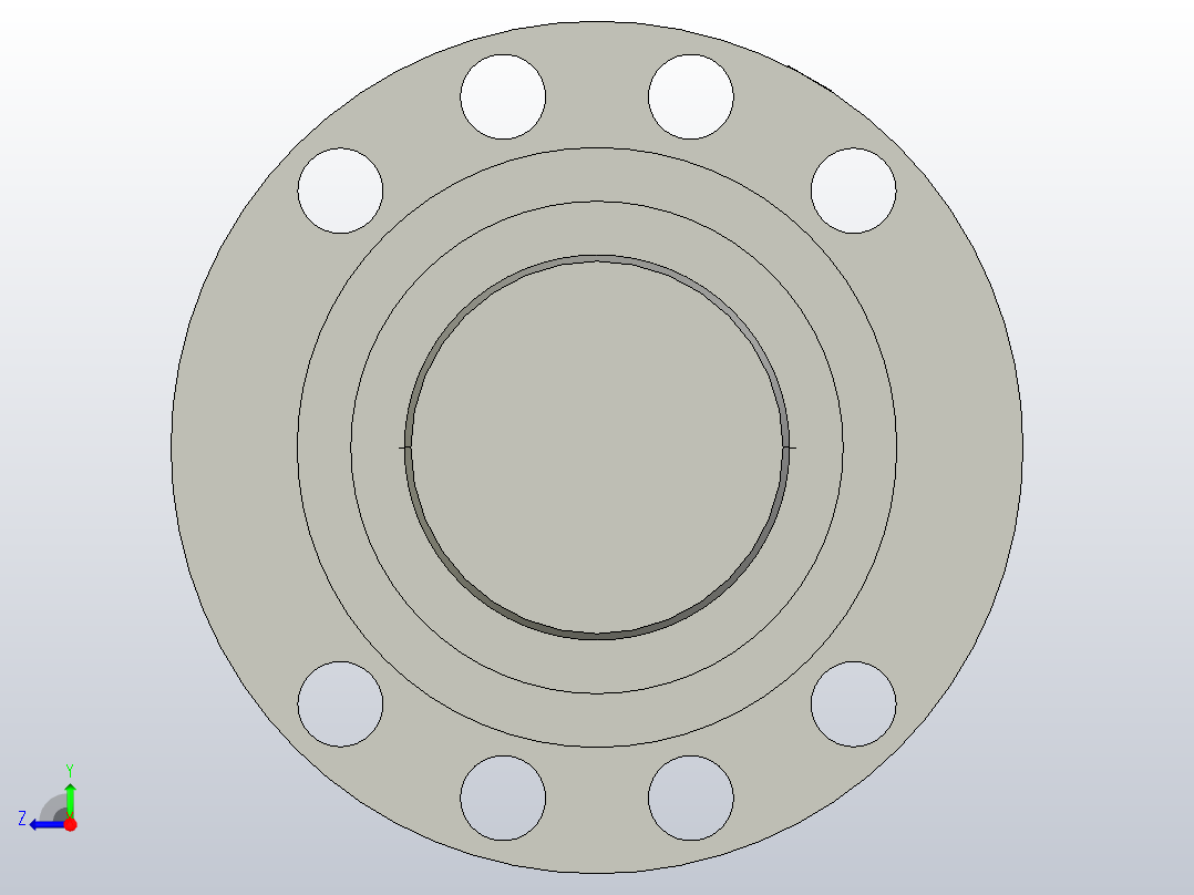 DKF6310-5滚珠丝杆3D模型右视图