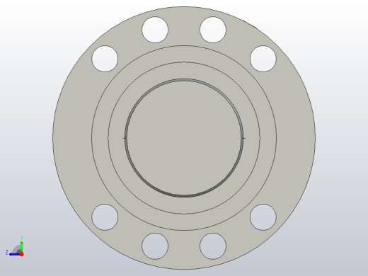 DKF6310-5滚珠丝杆3D模型右视缩略图