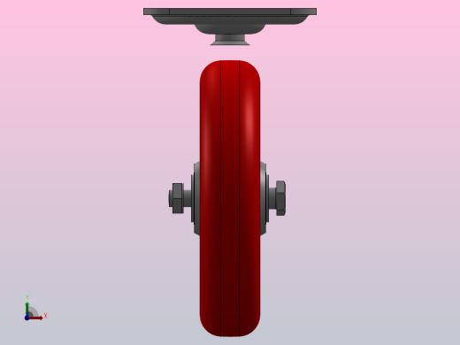 Colson-1_04356_91脚轮前视缩略图